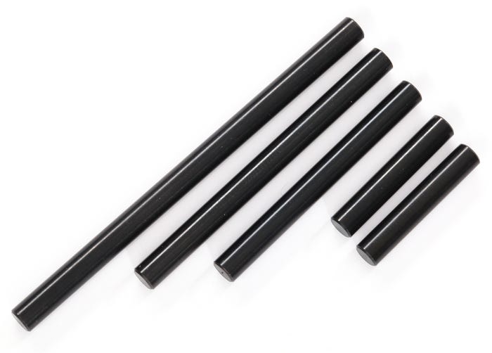Suspension pin set, front (left or right) (hardened steel), 4x64mm (1), 4x22mm (2), 4x38mm (1), 4x33mm (1), 4x47mm (1)