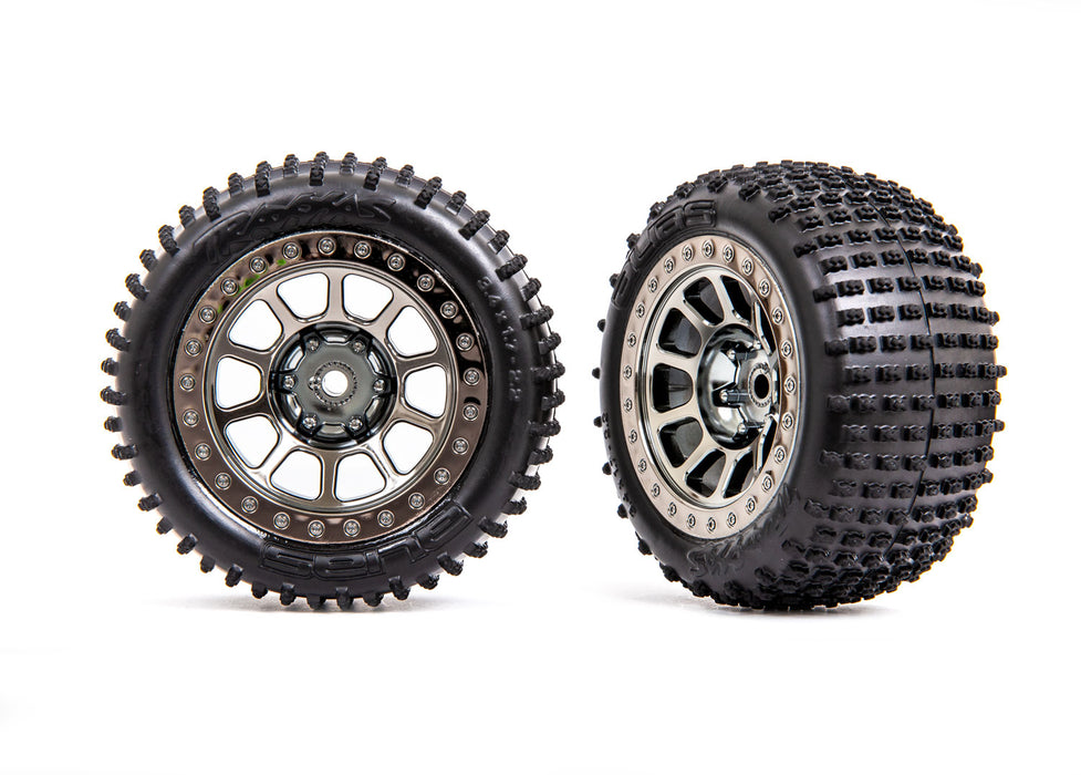 Tires & Wheels BLK CHRM 2.2/ALIAS REAR TIRE