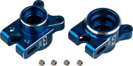 Team Associated RC10B7 Factory Team Aluminum Rear HRC Hub Set (Blue) (2)