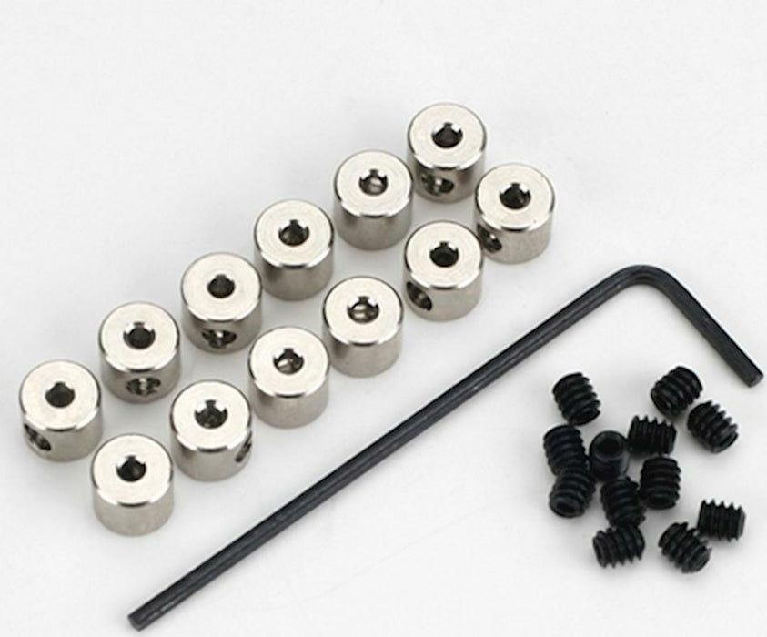 DuBro Bulk Dura-Collars,1/16" (12)