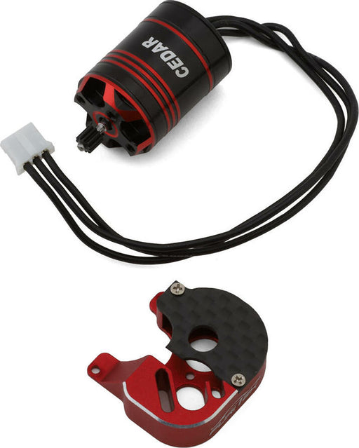 Furitek Cedar Inrunner Brushless Motor with 11T Steel Pinion and Motor Mount (SCX24)