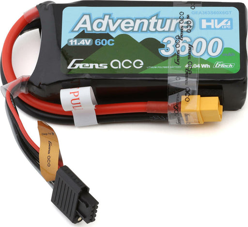 Gens Ace G-Tech Smart 3S LiHV Battery 60C (11.4V 3600mAh)