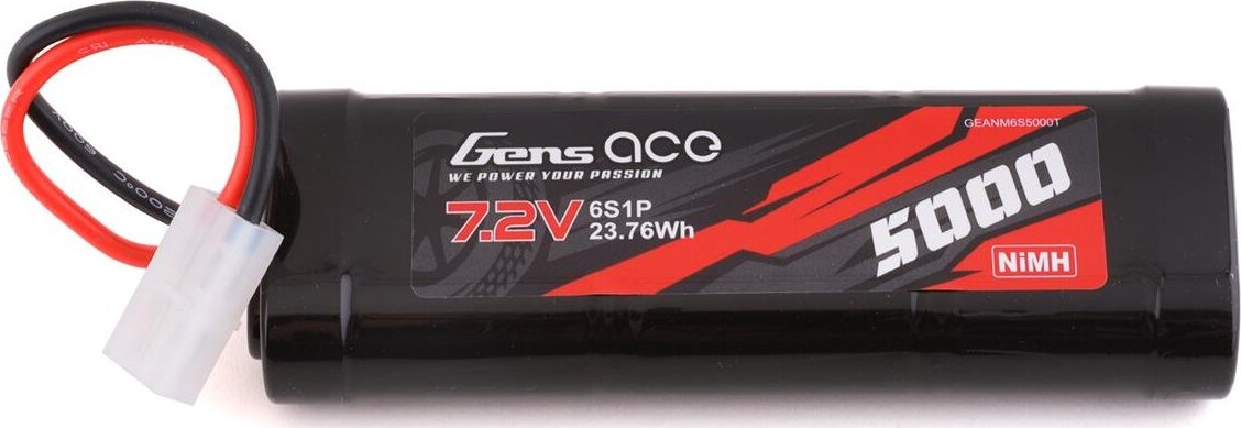 Gens Ace 6 Cell 7.2V NiMh Battery (5000mAh)