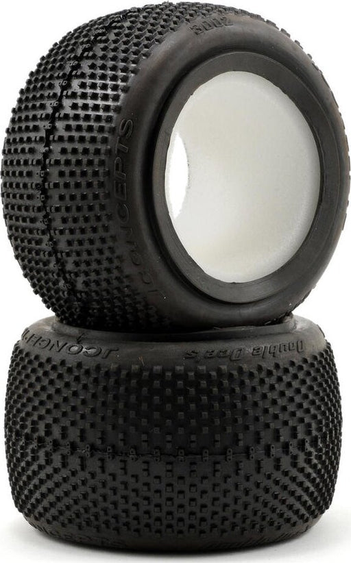JConcepts Double Dee's 2.2" Rear Buggy Tires (2) (Green)