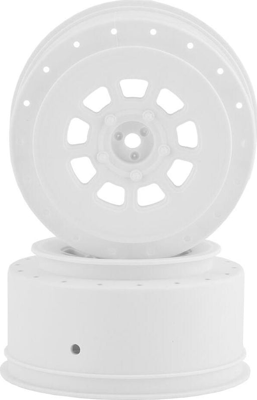 JConcepts 9-Shot Short Course Wheels w/3mm Offset (2) (White)