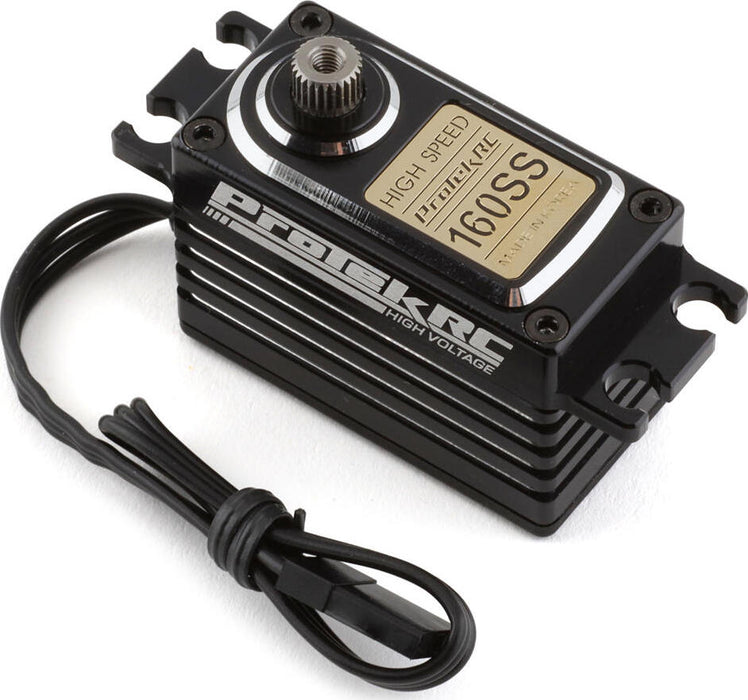 ProTek RC 160SS Low Profile Super Speed Metal Gear Servo High Voltage/Metal Case