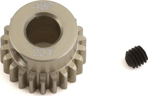 ProTek RC 48P Lightweight Hard Anodized Aluminum Pinion Gear (5.0mm Bore) (22T)
