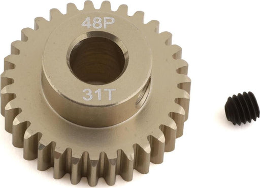 ProTek RC 48P Lightweight Hard Anodized Aluminum Pinion Gear (5.0mm Bore) (31T)