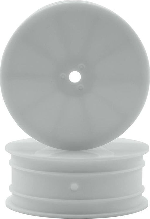 Raw Speed RC 2.2" Front Wheels (White) (2) (TLR/D216)
