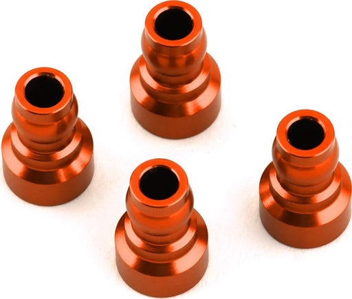 ST Racing Concepts DR10 Aluminum Upper Shock Mount Bushing (4) (Orange)