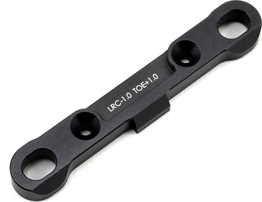 Tekno RC CNC Aluminum Rear-Rear Adjustable Hinge Pin Brace (Gun Metal)