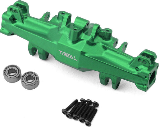 Treal Hobby Losi Mini LMT CNC Aluminum Axle Housing (Green)