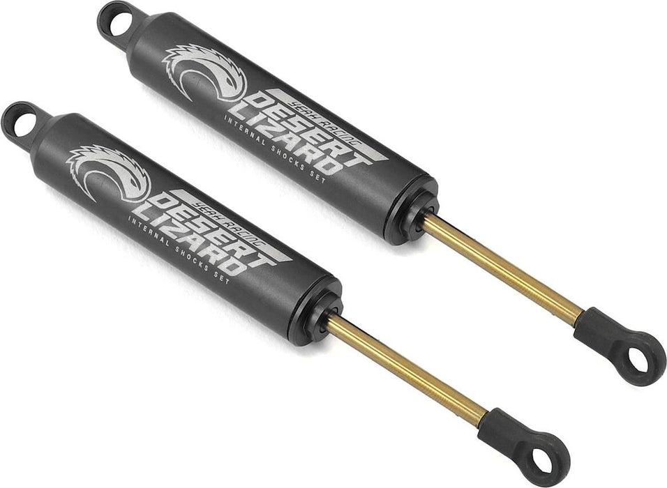 Yeah Racing 110mm Desert Lizard Two Stage Internal Spring Shock (2) (Black)