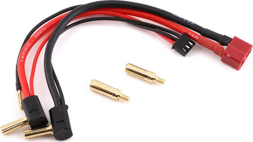 Yeah Racing 2S LiPo Battery Wire w/T-Style Connector & 4/5mm Bullets