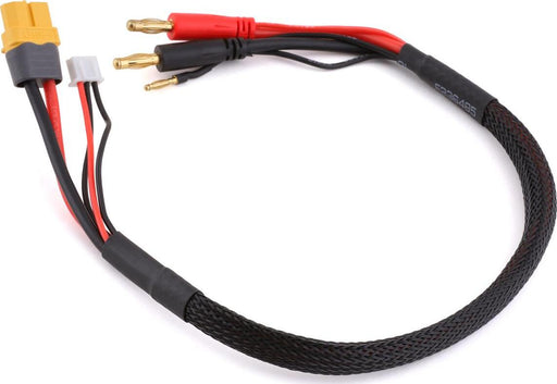 Yeah Racing 2S Charge/Balance Adapter Cable (XT60 Female to 4mm Bullets)