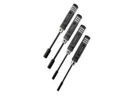 Nut Drivers Set - Black 4.0mm, 5.5mm, 7mm, 8.0mm