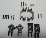 AZTAB Aluminum Front C Hub Carrier+ Rear Hub Set (INFRACTION/VENDETTA)
