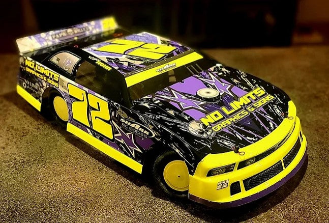 Shark RC Mafia 1/10 Buggy Body with Spoiler and Lights