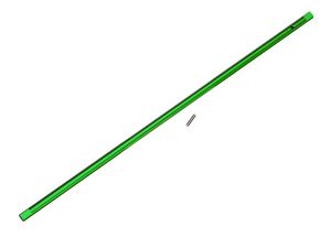 Driveshaft, center, aluminum (green-anodized)