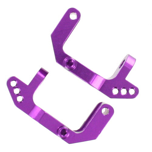 Aluminum Front Hub Carriers L/R (Purple