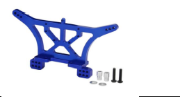 Slash, Rustler, Stampede 2WD Aluminum Rear Shock Tower (BLUE)