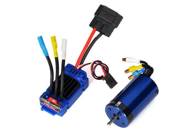 Velineon® VXL-3m Brushless Power System, waterproof (includes waterproof VXL-3m ESC and Velineon 380 motor)