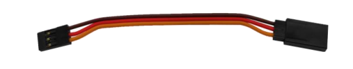 Servo Extension Wire Straight Male to Female (1pcs) 22AWG L=200mm