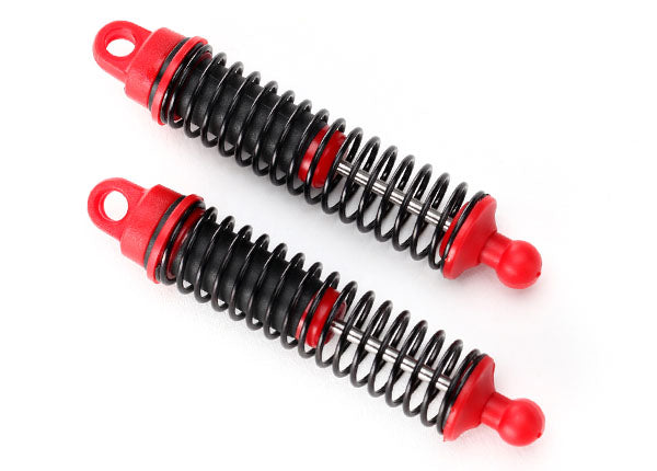 Shocks, oil-filled (assembled with springs) (2)