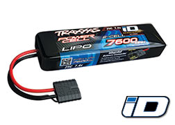 7600mAh 7.4v 2-Cell 25C LiPo Battery