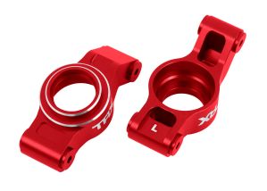 STUB AXLE CARRIERS ALUM RED L/R