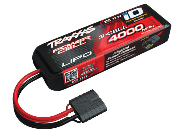4000mAh 11.1v 3-Cell 25C LiPo Battery