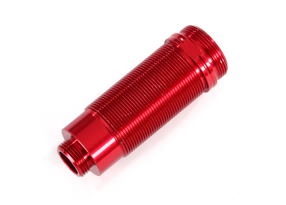Body, GTR xx-long shock, aluminum (red-anodized) (PTFE-coated bodies) (1)