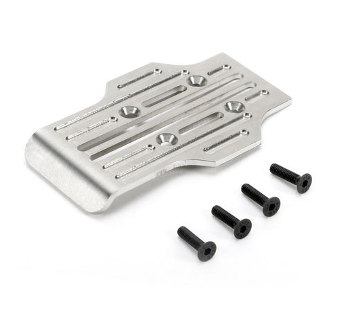 CNC Machined Stainless Chassis Guard (Rear)