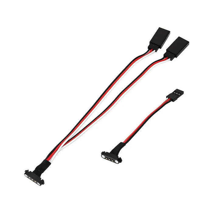 Magnetic Snap-on JR 1-to-2 Y Cable