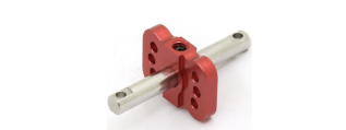 Slash 2WD 1/10 Differential Locker Spool (Red)