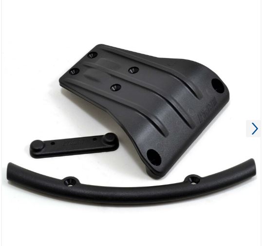 Front Bumper and Skid Plate: ARRMA KRATON 6S (ARAC3491)