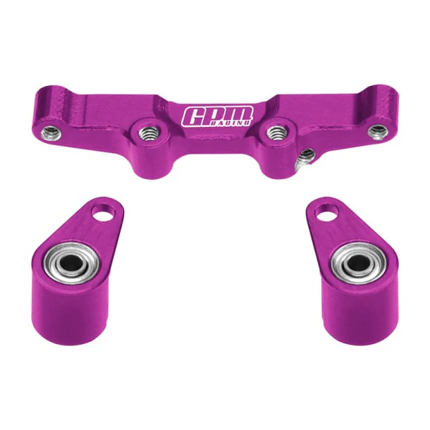 7075 ALLOY STEERING RACK LOS-1761 Purple