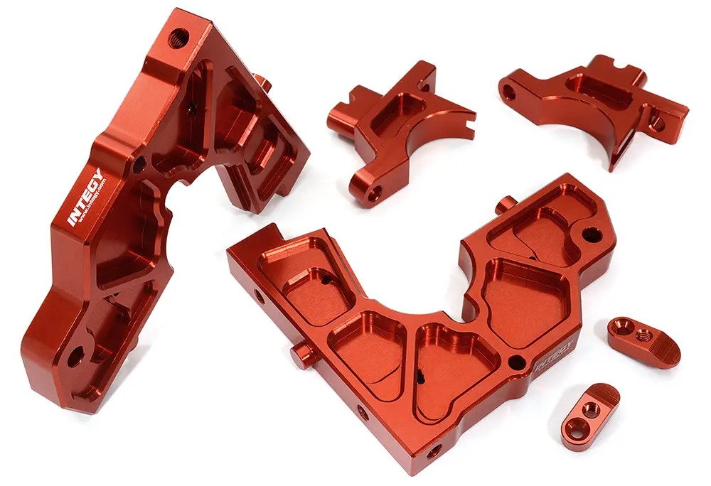 Billet Machined Rear Bulkhead Set for 1/5 DBXL-E 2.0 4WD LOS251102