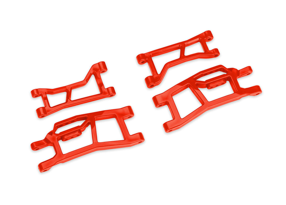 Red WideMaxx Front Upper & Lower HD Suspension Arms