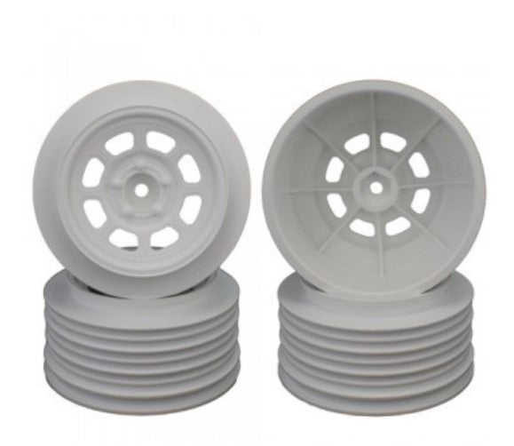 Speedway SC Wheels for Traxxas Slash Rear / 21.5mm BKSP / WHITE / 4Pcs.