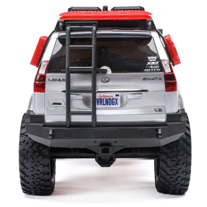 1/24 SCX24 Lexus GX 470 4X4 Rock Crawler RTR, Silver