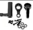 Aluminum Steering Bell Crank with Bearings Set for Sledge (9545)