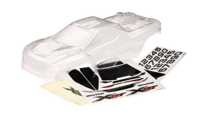 BODY XRT CLEAR UNTRIMMED