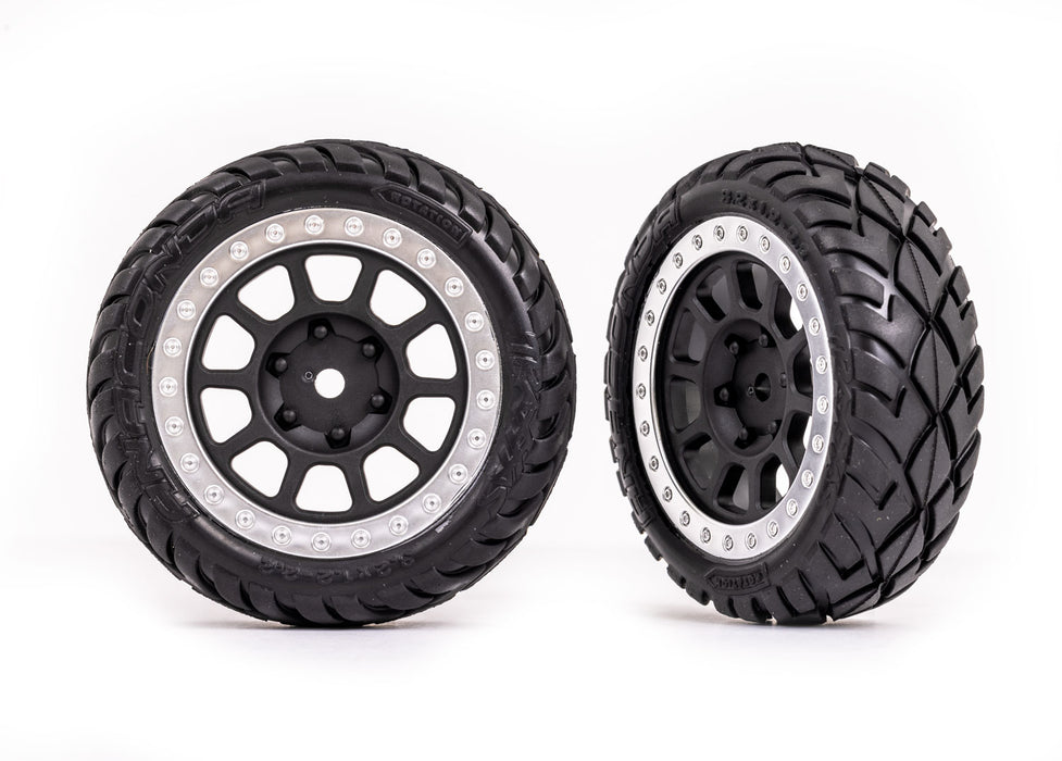 Tires & Wheels BLK CHRM 2.2/Anaconda Front