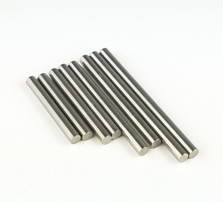 TITANIUM HINGE PIN SET Fits all CW CARS (8)