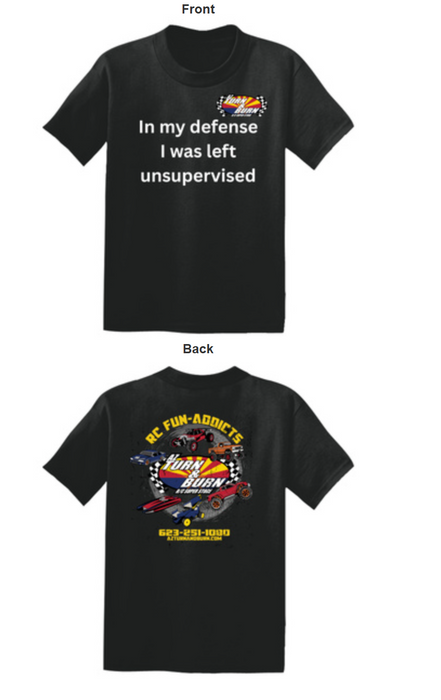 Tee Shirt (In my defense I was left unsupervised) Youth
