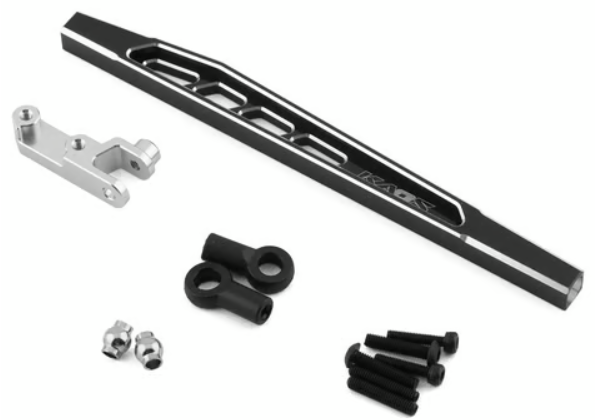 CEN F450 117mm Aluminum Rear Right Suspension Link Set (Black)