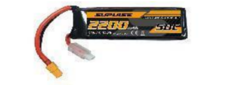 Two 4S 14.8V 2200mAh 50C XT60 Plug