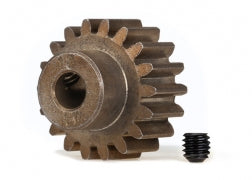Gear, 18-T pinion (1.0 metric pitch) (fits 5mm shaft)/ set screw