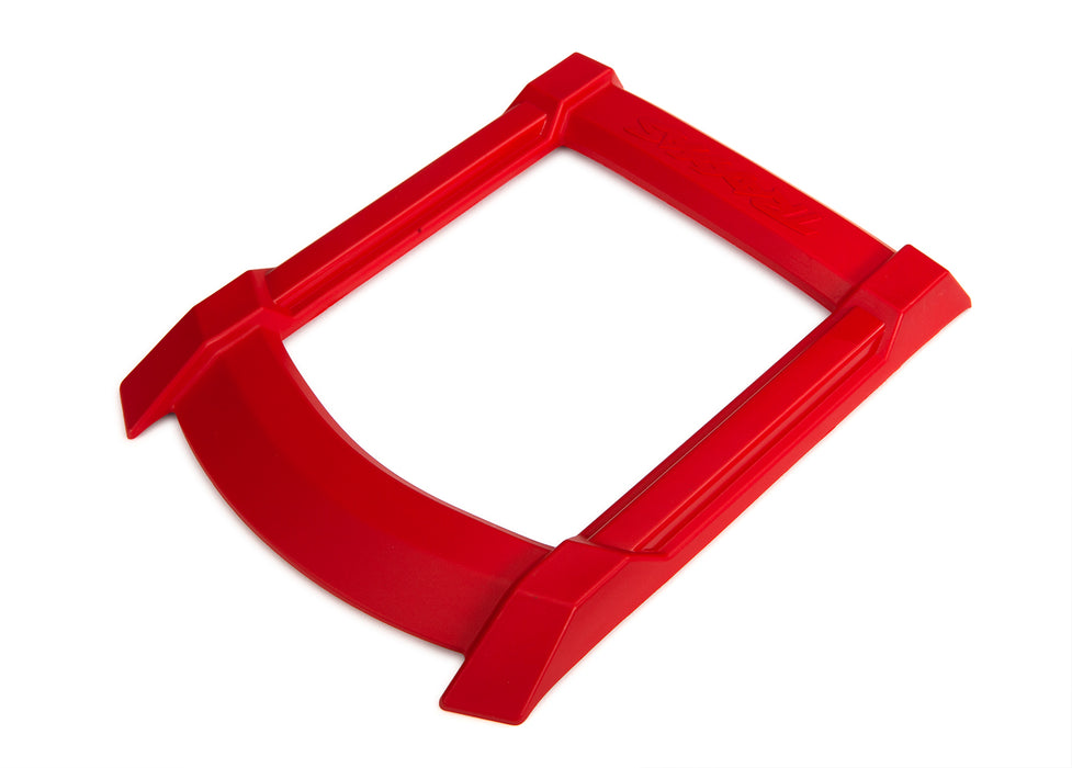 Skid plate, roof (body) (red)/ 3x15mm CS (4) (requires #7713X to mount)